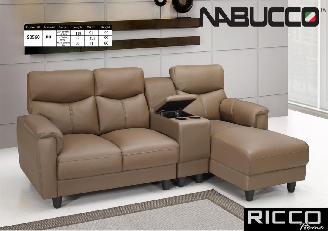 L SHAPE SOFA -S3560
