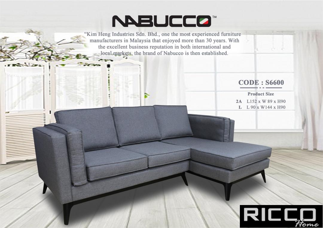 L SHAPE SOFA -S6600