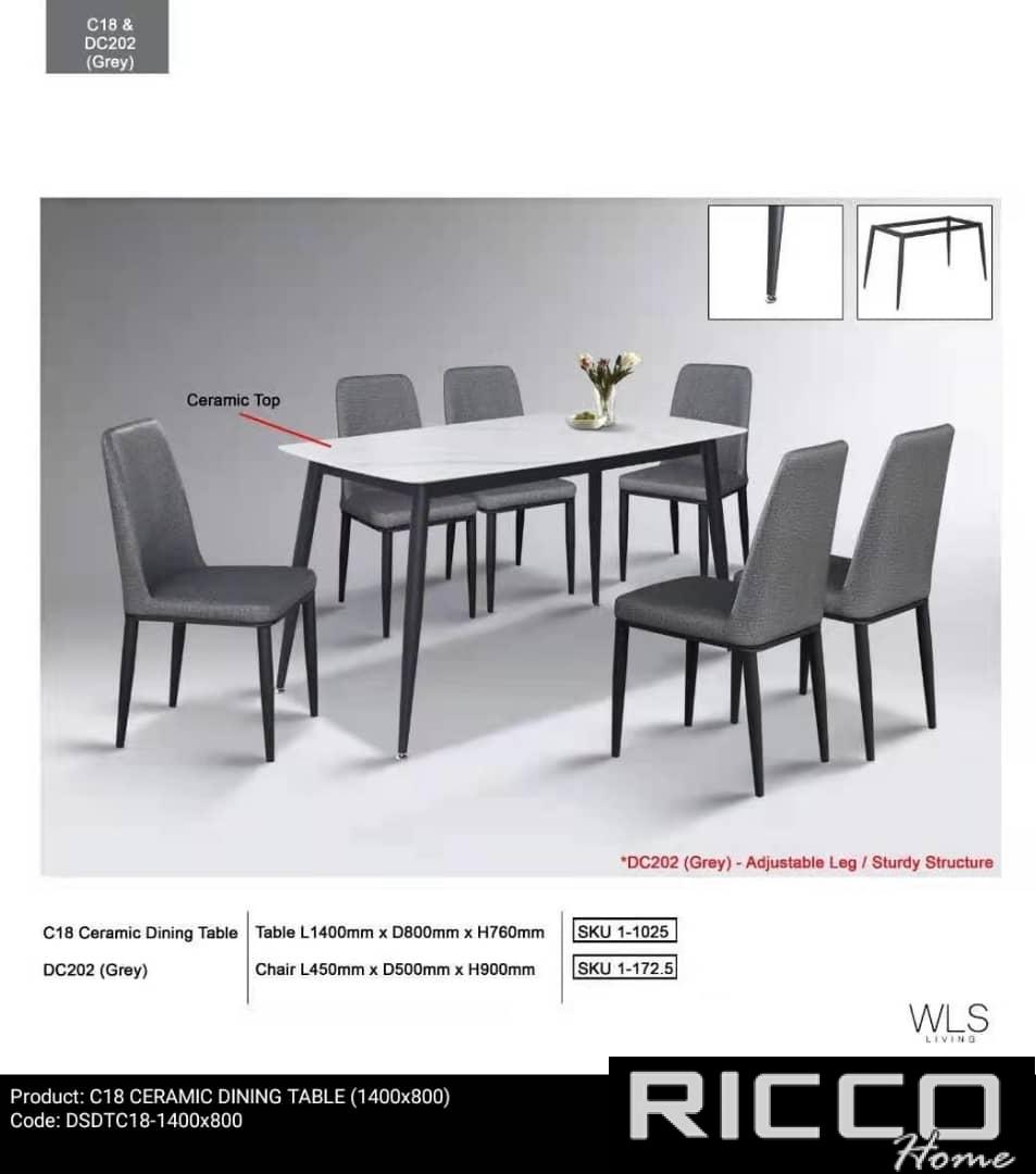 TOP CERAMIC DINING SET