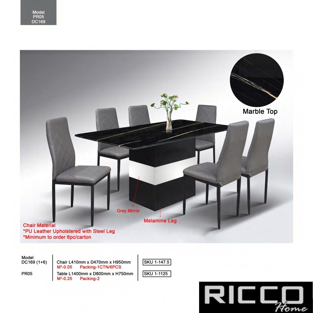 DINING SET6 PR05