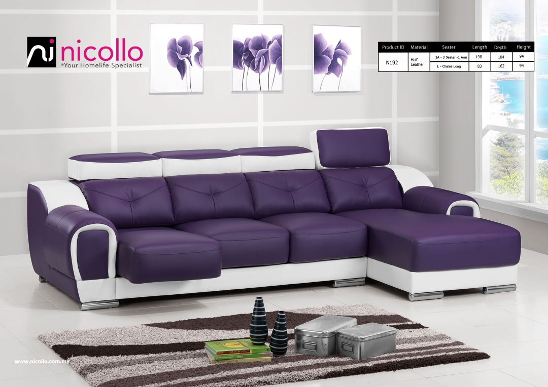 L SHAPE SOFA - N192