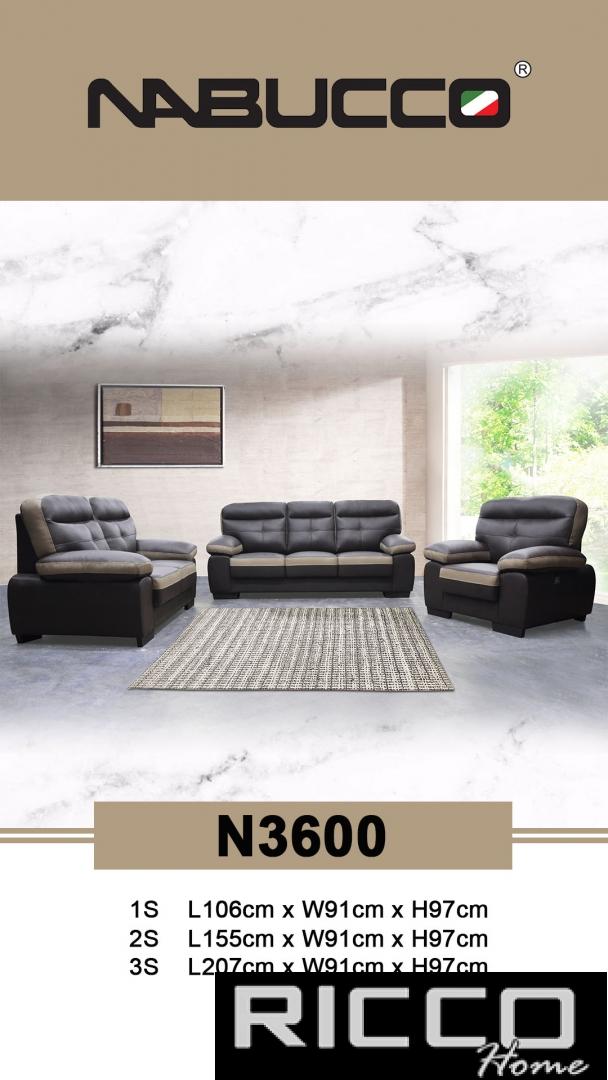 123 SOFA SEATER - N3600