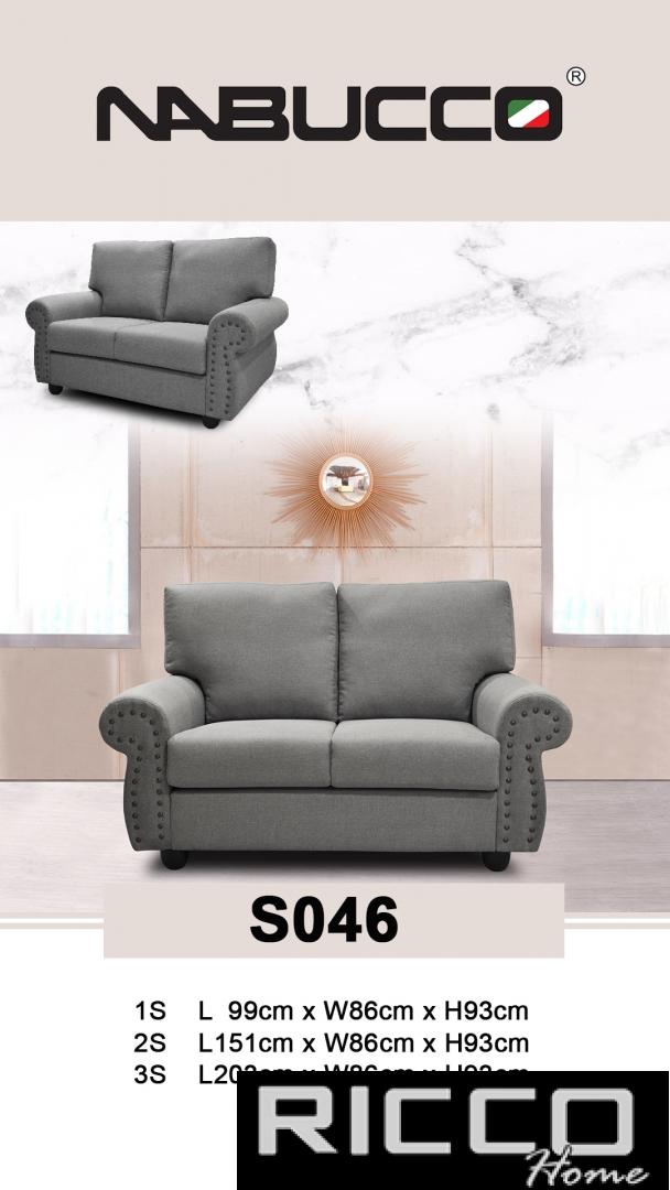 123 SOFA SEATER - S046