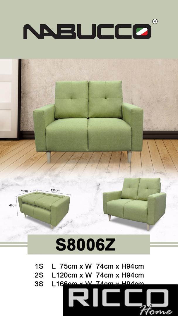 123 SOFA SEATER - S8006Z