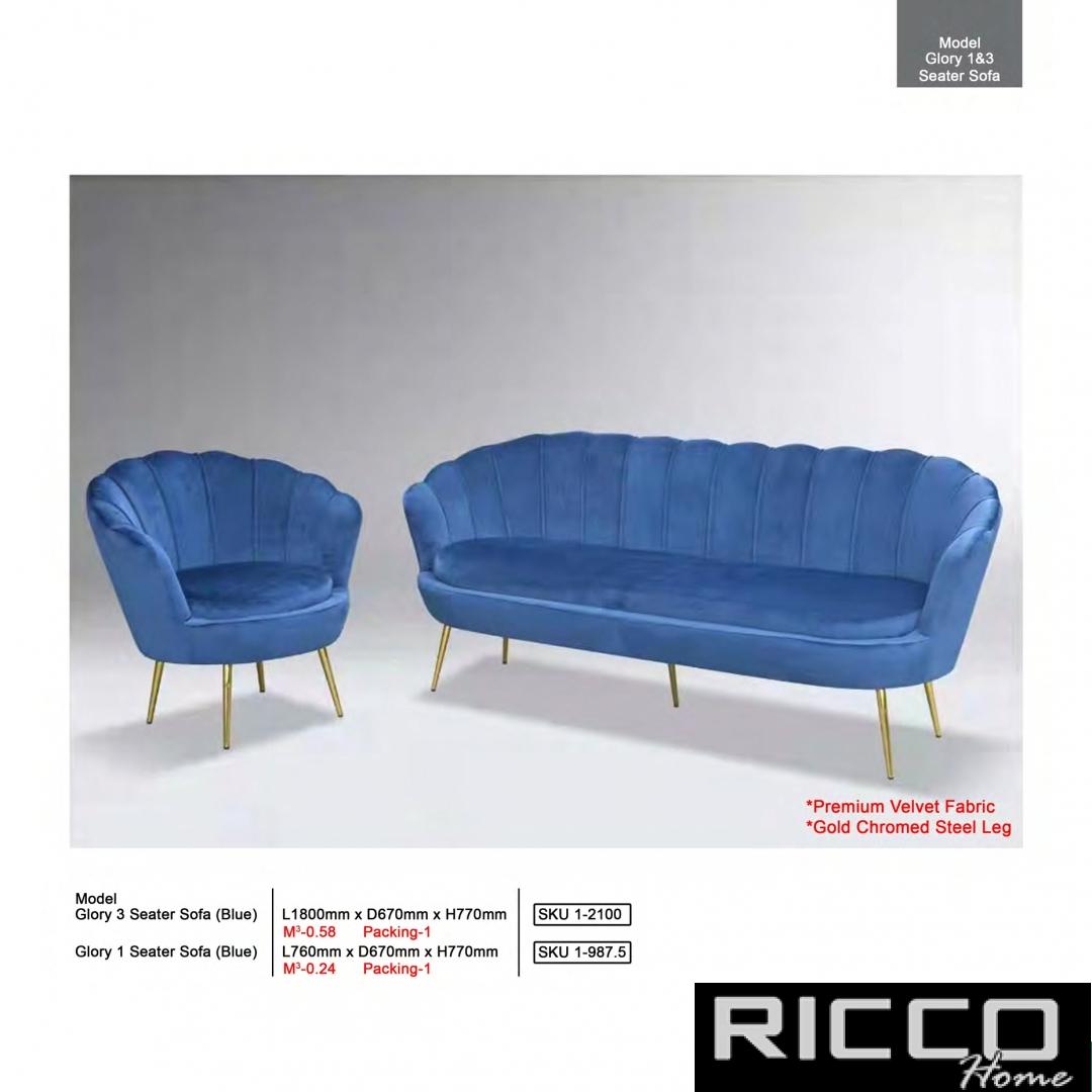 SOFA GLORY 3 &1 SEATER